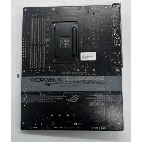 Купить Материнская плата Asus ROG STRIX B550-F GAMING (sAM4, AMD B550) (Восстановлено продавцом, 739815) с проверкой совместимости: обзор, характеристики, цена в Киеве, Днепре, Одессе, Харькове, Украине | интернет-магазин TELEMART.UA фото