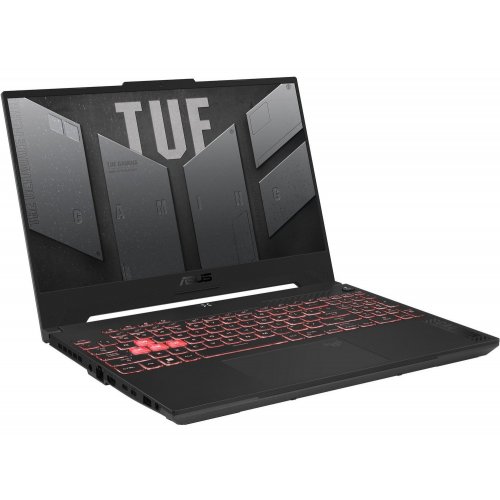 Купить Ноутбук Asus TUF Gaming A15 FA507NUR-LP003 (90NR0JP5-M00460) Mecha Gray - цена в Харькове, Киеве, Днепре, Одессе
в интернет-магазине Telemart фото