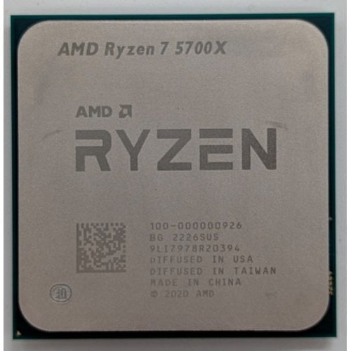 Купить Процессор AMD Ryzen 7 5700X 3.4(4.6)GHz 32MB sAM4 Box (100-100000926WOF) (Восстановлено продавцом, 740176) с проверкой совместимости: обзор, характеристики, цена в Киеве, Днепре, Одессе, Харькове, Украине | интернет-магазин TELEMART.UA фото