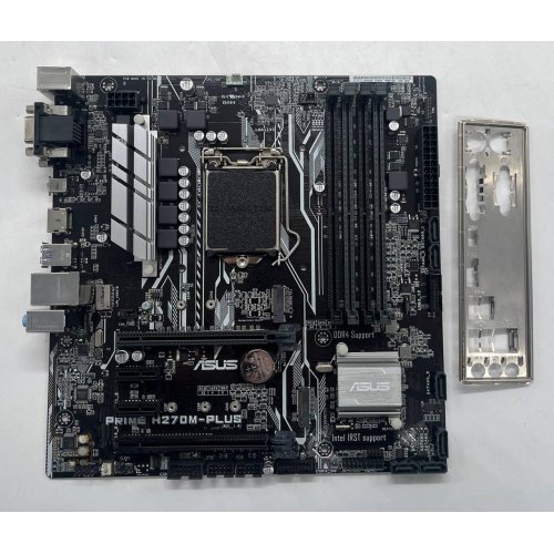 Купить Материнская плата Asus PRIME H270M-PLUS (s1151, Intel H270) (Восстановлено продавцом, 740197) с проверкой совместимости: обзор, характеристики, цена в Киеве, Днепре, Одессе, Харькове, Украине | интернет-магазин TELEMART.UA фото