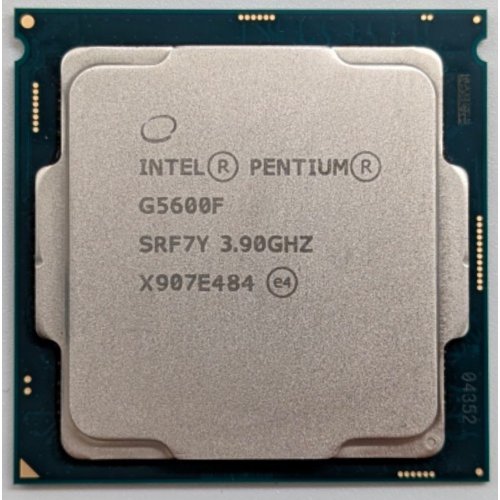 Купить Процессор Intel Pentium Gold G5600F 3.9GHz 4MB s1151 Tray (CM8068403377516) (Восстановлено продавцом, 740260) с проверкой совместимости: обзор, характеристики, цена в Киеве, Днепре, Одессе, Харькове, Украине | интернет-магазин TELEMART.UA фото