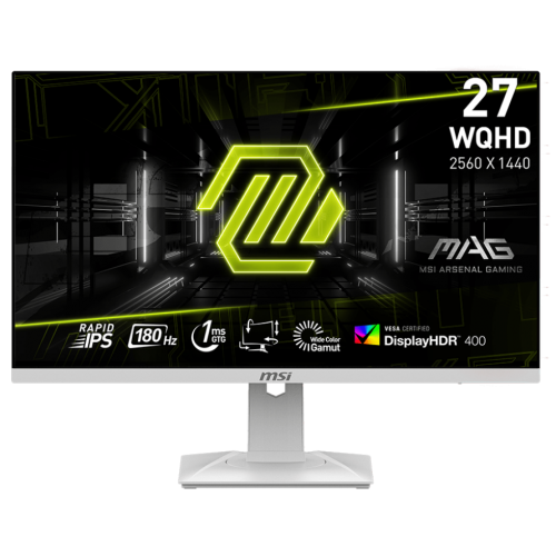 Купить Уценка монитор MSI 27" MAG 274QRFW White (Повреждена упаковка, 740356) - цена в Харькове, Киеве, Днепре, Одессе
в интернет-магазине Telemart фото