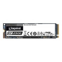 Ssd-диск Kingston KC2500 3D NAND TLC 2TB M.2 (2280 PCI-E) NVMe x4 (SKC2500M8/2000G) (Восстановлено продавцом, 740357)