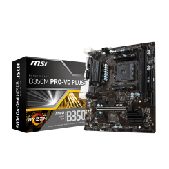 Материнська плата MSI B350M PRO-VD PLUS (sAM4, AMD B350) (Відновлено продавцем, 740543)