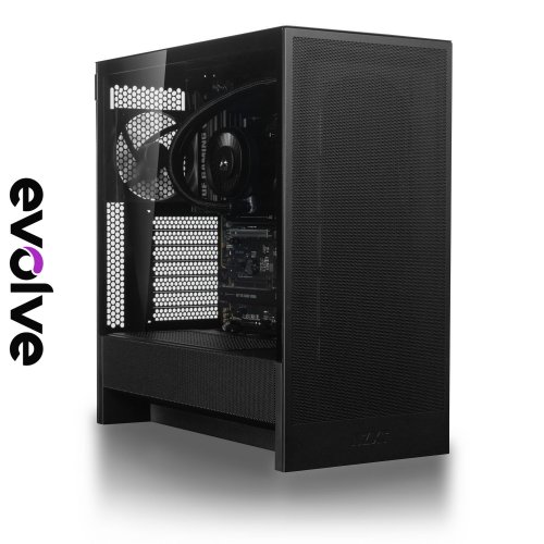Компьютер EVOLVE UltraPart Professional 2B (EVUP-P2BR9700XRG-D564S1TBKDK) Black/Dark купить в Украине: Киев, Днепр, Харьков, Одесса  | Низкая цена, отзывы, характеристики от TELEMART фото