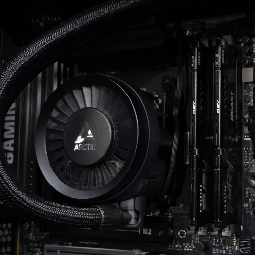 Компьютер EVOLVE UltraPart Professional 2B (EVUP-P2BR9700XRG-D564S1TBKDK) Black/Dark купить в Украине: Киев, Днепр, Харьков, Одесса  | Низкая цена, отзывы, характеристики от TELEMART фото