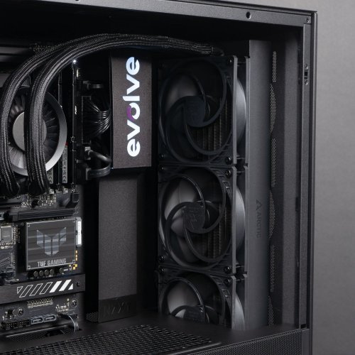 Купити Комп'ютер EVOLVE UltraPart Professional 2B (EVUP-P2BR9700XRG-D564S1TBKDK) Black/Dark - ціна в Києві, Львові, Вінниці, Хмельницькому, Франківську, Україні | інтернет-магазин TELEMART.UA фото