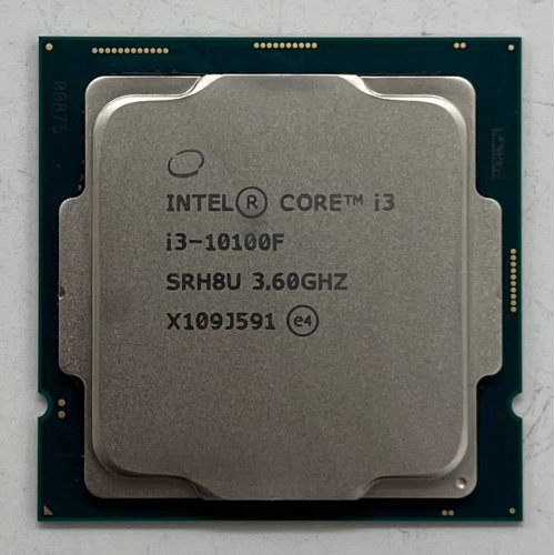 Купить Процессор Intel Core i3-10100F 3.6(4.3)GHz 6MB s1200 Tray (CM8070104291318) (Восстановлено продавцом, 740653) с проверкой совместимости: обзор, характеристики, цена в Киеве, Днепре, Одессе, Харькове, Украине | интернет-магазин TELEMART.UA фото