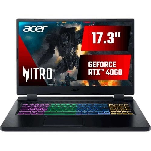 Купить Ноутбук Acer Nitro 5 AN517-55 (NH.QLFEU.009) Black (Восстановлено продавцом, 740710) - цена в Харькове, Киеве, Днепре, Одессе
в интернет-магазине Telemart фото