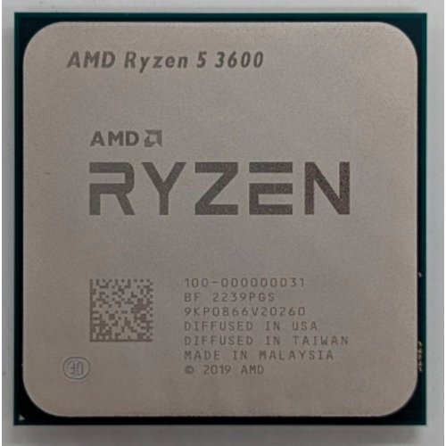 Процесор AMD Ryzen 5 3600 3.6(4.2)GHz 32MB sAM4 Box (100-100000031AWOF) (Відновлено продавцем, 740781) купити з перевіркою сумісності: огляд, характеристики, ціна у Києві, Львові, Вінниці, Хмельницькому, Івано-Франківську, Україні | інтернет-магазин TELEMART.UA фото