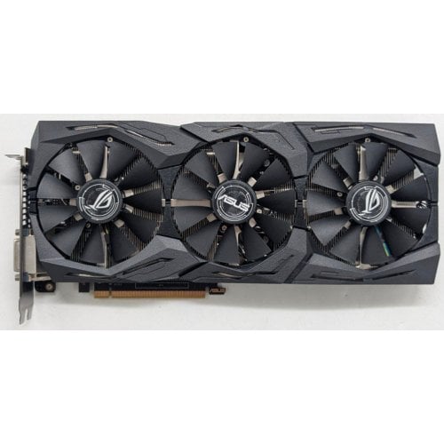 Купить Видеокарта Asus ROG GeForce GTX 1060 STRIX OC 6144MB (STRIX-GTX1060-O6G-GAMING) (Восстановлено продавцом, 741204) с проверкой совместимости: обзор, характеристики, цена в Киеве, Днепре, Одессе, Харькове, Украине | интернет-магазин TELEMART.UA фото