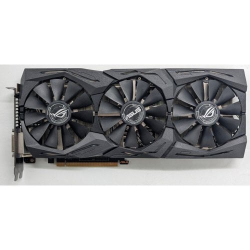 Купить Видеокарта Asus ROG GeForce GTX 1060 STRIX OC 6144MB (STRIX-GTX1060-O6G-GAMING) (Восстановлено продавцом, 741204) с проверкой совместимости: обзор, характеристики, цена в Киеве, Днепре, Одессе, Харькове, Украине | интернет-магазин TELEMART.UA фото