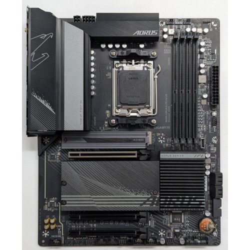 Купить Материнская плата Gigabyte B650 AORUS ELITE AX V2 (sAM5, AMD B650) (Восстановлено продавцом, 741241) с проверкой совместимости: обзор, характеристики, цена в Киеве, Днепре, Одессе, Харькове, Украине | интернет-магазин TELEMART.UA фото