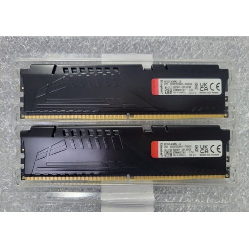 Уцінка озп Kingston DDR5 32GB (2x16GB) 5200Mhz FURY Beast Black (KF552C40BBK2-32) (Вітринний зразок, 741322) купити з перевіркою сумісності: огляд, характеристики, ціна у Києві, Львові, Вінниці, Хмельницькому, Івано-Франківську, Україні | інтернет-магазин TELEMART.UA фото