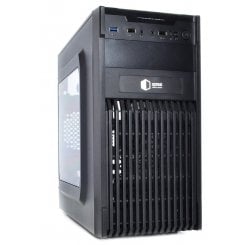 Корпус QUBE QB20A без БП (QB20A_WNNU3) Black (Восстановлено продавцом, 741345)