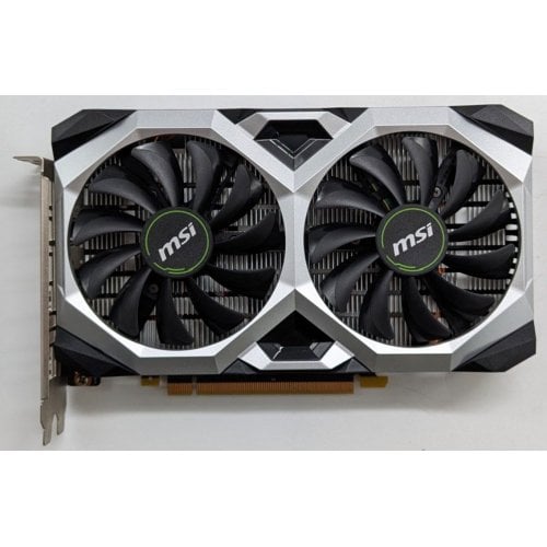 Відеокарта MSI GeForce GTX 1660 SUPER VENTUS XS OC 6144MB (GTX 1660 SUPER VENTUS XS OC) (Відновлено продавцем, 741568) купити з перевіркою сумісності: огляд, характеристики, ціна у Києві, Львові, Вінниці, Хмельницькому, Івано-Франківську, Україні | інтернет-магазин TELEMART.UA фото