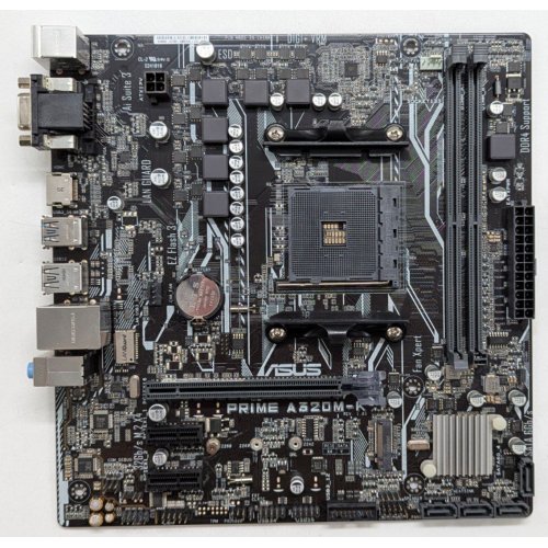 Купить Материнская плата Asus PRIME A320M-K (sAM4, AMD A320) (Восстановлено продавцом, 741571) с проверкой совместимости: обзор, характеристики, цена в Киеве, Днепре, Одессе, Харькове, Украине | интернет-магазин TELEMART.UA фото