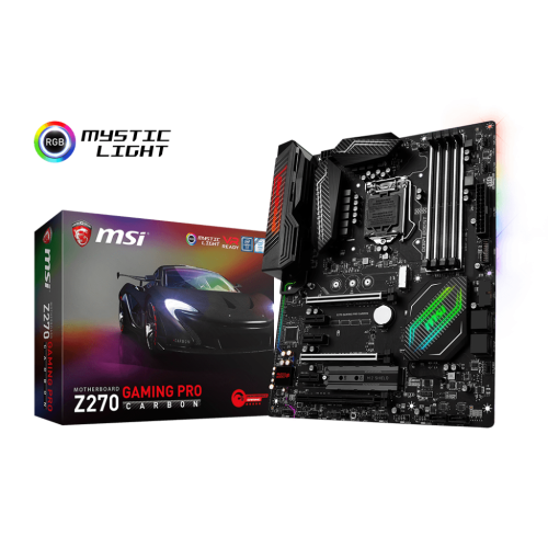 Купить Материнская плата MSI Z270 GAMING PRO CARBON (s1151, Intel Z270) (Восстановлено продавцом, 741875) с проверкой совместимости: обзор, характеристики, цена в Киеве, Днепре, Одессе, Харькове, Украине | интернет-магазин TELEMART.UA фото