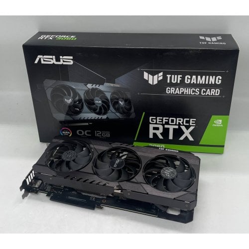 Купить Видеокарта Asus TUF GeForce RTX 3060 Gaming OC 12288MB (TUF-RTX3060-O12G-V2-GAMING) (Восстановлено продавцом, 742129) с проверкой совместимости: обзор, характеристики, цена в Киеве, Днепре, Одессе, Харькове, Украине | интернет-магазин TELEMART.UA фото