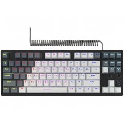 Клавиатура Lorgar Azar 514TKL RGB Mechanical Linear Dream Switches (LRG-GK514TKL-WH-UA) White