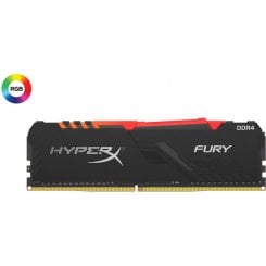 Озу HyperX DDR4 8GB 3000Mhz Fury RGB (HX430C15FB3A/8) (Восстановлено продавцом, 742271)