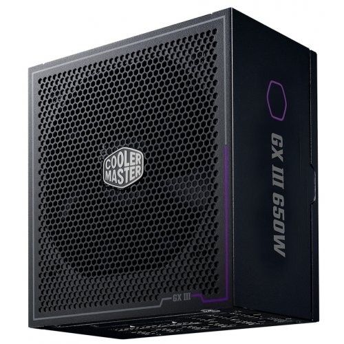 Блок живлення Cooler Master GX III Gold 650W (MPX-6503-AFAG-BEU) купити з перевіркою сумісності: огляд, характеристики, ціна у Києві, Львові, Вінниці, Хмельницькому, Івано-Франківську, Україні | інтернет-магазин TELEMART.UA фото