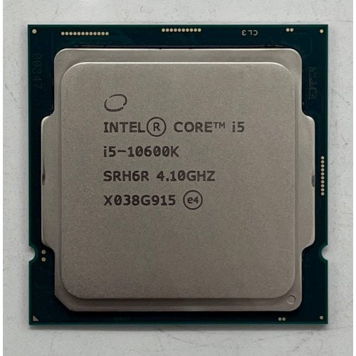 Купить Процессор Intel Core i5-10600K 4.1(4.8)GHz s1200 Box (BX8070110600K) (Восстановлено продавцом, 742295) с проверкой совместимости: обзор, характеристики, цена в Киеве, Днепре, Одессе, Харькове, Украине | интернет-магазин TELEMART.UA фото