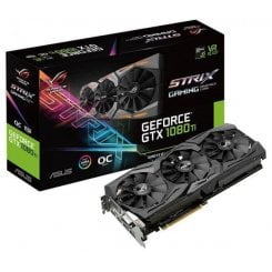 Відеокарта Asus ROG GeForce GTX 1080 TI STRIX OC 11264MB (ROG-STRIX-GTX1080TI-O11G-GAMING) (Відновлено продавцем, 742591)