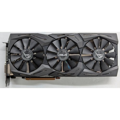 Відеокарта Asus ROG GeForce GTX 1080 TI STRIX OC 11264MB (ROG-STRIX-GTX1080TI-O11G-GAMING) (Відновлено продавцем, 742591) купити з перевіркою сумісності: огляд, характеристики, ціна у Києві, Львові, Вінниці, Хмельницькому, Івано-Франківську, Україні | інтернет-магазин TELEMART.UA фото