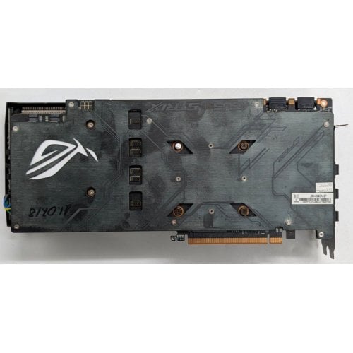 Відеокарта Asus ROG GeForce GTX 1080 TI STRIX OC 11264MB (ROG-STRIX-GTX1080TI-O11G-GAMING) (Відновлено продавцем, 742591) купити з перевіркою сумісності: огляд, характеристики, ціна у Києві, Львові, Вінниці, Хмельницькому, Івано-Франківську, Україні | інтернет-магазин TELEMART.UA фото