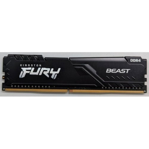 Купить Озу Kingston DDR4 8GB 3200Mhz FURY Beast Black (KF432C16BB/8) (Восстановлено продавцом, 742614) с проверкой совместимости: обзор, характеристики, цена в Киеве, Днепре, Одессе, Харькове, Украине | интернет-магазин TELEMART.UA фото