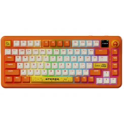 Клавіатура Ajazz AK820 MAX RGB Avocado Switch Wireless With Screen (AK820MAX-AS-OW) Orange