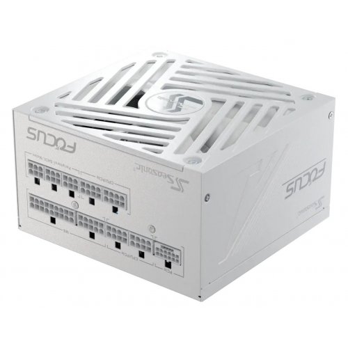 Купить Блок питания Seasonic Focus GX-750W V4 ATX 3.1 (FOCUS-GX-750-V4-WHITE) White с проверкой совместимости: обзор, характеристики, цена в Киеве, Днепре, Одессе, Харькове, Украине | интернет-магазин TELEMART.UA фото