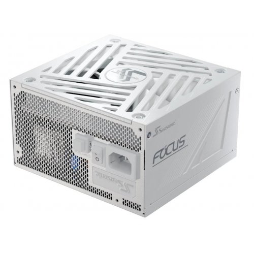 Купить Блок питания Seasonic Focus GX-750W V4 ATX 3.1 (FOCUS-GX-750-V4-WHITE) White с проверкой совместимости: обзор, характеристики, цена в Киеве, Днепре, Одессе, Харькове, Украине | интернет-магазин TELEMART.UA фото