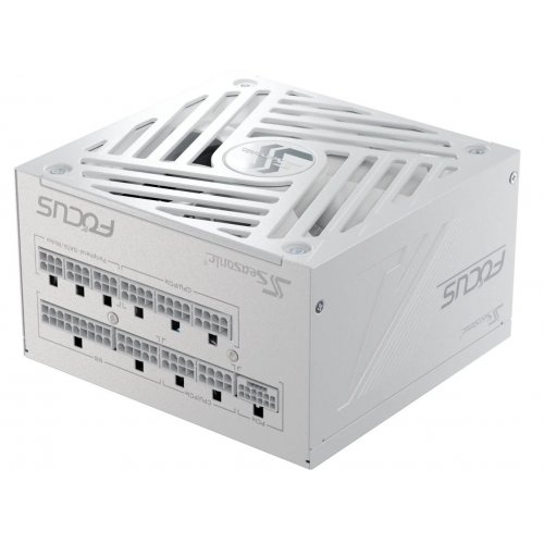 Купить Блок питания Seasonic Focus GX-1000W V4 ATX 3.1 (FOCUS-GX-1000-V4-WHITE) White с проверкой совместимости: обзор, характеристики, цена в Киеве, Днепре, Одессе, Харькове, Украине | интернет-магазин TELEMART.UA фото