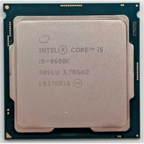 Купить Процессор Intel Core i5-9600K 3.7(4.6)GHz 9MB s1151 Tray (CM8068403874404) (Восстановлено продавцом, 742941) с проверкой совместимости: обзор, характеристики, цена в Киеве, Днепре, Одессе, Харькове, Украине | интернет-магазин TELEMART.UA фото