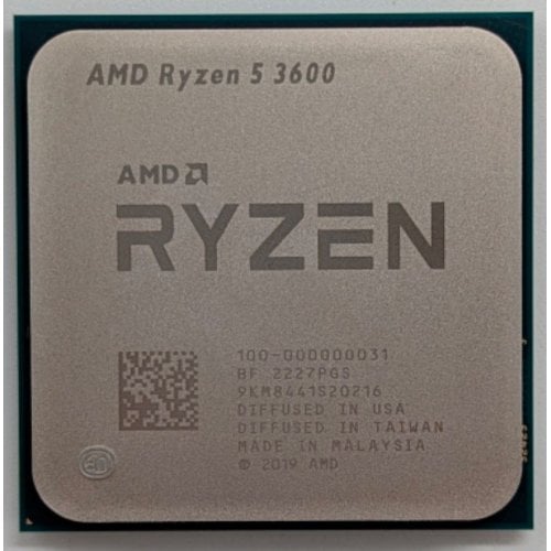 Процесор AMD Ryzen 5 3600 3.6(4.2)GHz 32MB sAM4 Tray (100-000000031) (Відновлено продавцем, 742942) купити з перевіркою сумісності: огляд, характеристики, ціна у Києві, Львові, Вінниці, Хмельницькому, Івано-Франківську, Україні | інтернет-магазин TELEMART.UA фото