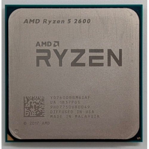 Процесор AMD Ryzen 5 2600 3.4(3.9)GHz 16MB sAM4 Box (YD2600BBAFBOX) (Відновлено продавцем, 742954) купити з перевіркою сумісності: огляд, характеристики, ціна у Києві, Львові, Вінниці, Хмельницькому, Івано-Франківську, Україні | інтернет-магазин TELEMART.UA фото