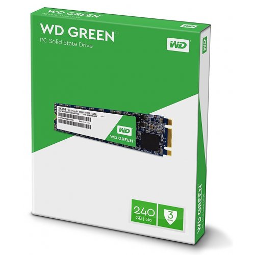 Продати SSD-диск Western Digital Green TLC 240GB M.2 (2280 SATA) (WDS240G1G0B) за Trade-In у інтернет-магазині Телемарт - Київ, Дніпро, Україна фото
