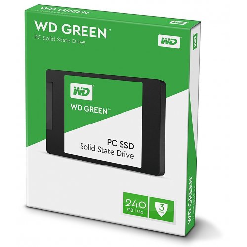 Продать SSD-диск Western Digital Green TLC 240GB 2.5" (WDS240G1G0A) по Trade-In интернет-магазине Телемарт - Киев, Днепр, Украина фото