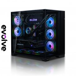 ПК для стрімінгу EVOLVE UniversalCaster StreamMaster Pro (EVSP-UCSMi1490KF3DN509-D564S1TBK) Black / Intel Core i9-14900KF (2.5-4.6 ГГц), 24 ядра / RTX 5090 / 64 ГБ (DDR5) / 1024 ГБ (SSD)
