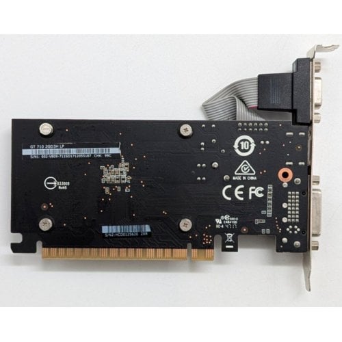 Відеокарта MSI GeForce GT 710 2048MB (GT 710 2GD3H LP) (Відновлено продавцем, 743325) купити з перевіркою сумісності: огляд, характеристики, ціна у Києві, Львові, Вінниці, Хмельницькому, Івано-Франківську, Україні | інтернет-магазин TELEMART.UA фото