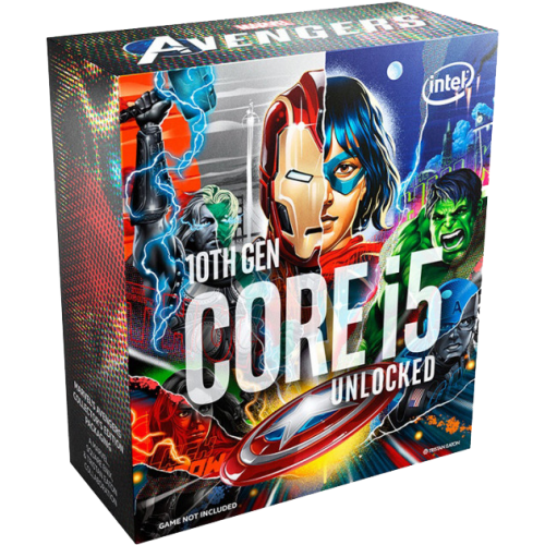 Купить Процессор Intel Core i5-10600K 4.1(4.8)GHz 12MB s1200 Box (BX8070110600KA) Marvel Avengers Special Edition (Восстановлено продавцом, 743327) с проверкой совместимости: обзор, характеристики, цена в Киеве, Днепре, Одессе, Харькове, Украине | интернет-магазин TELEMART.UA фото