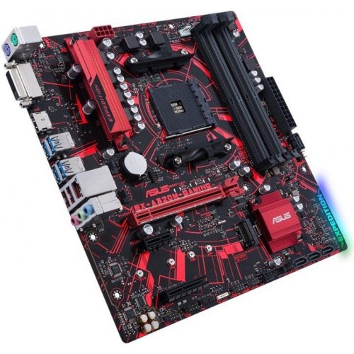 Photo Motherboard Asus EX-A320M-GAMING (sAM4, AMD A320)