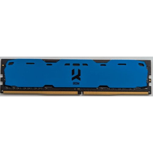 Озп GoodRAM DDR4 4GB 2400Mhz IRDM Blue (IR-B2400D464L15S/4G) (Відновлено продавцем, 743332) купити з перевіркою сумісності: огляд, характеристики, ціна у Києві, Львові, Вінниці, Хмельницькому, Івано-Франківську, Україні | інтернет-магазин TELEMART.UA фото