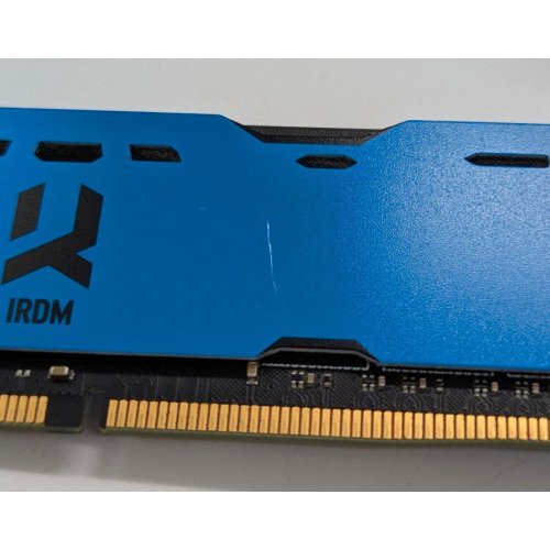 Купить Озу GoodRAM DDR4 4GB 2400Mhz IRDM Blue (IR-B2400D464L15S/4G) (Восстановлено продавцом, 743332) с проверкой совместимости: обзор, характеристики, цена в Киеве, Днепре, Одессе, Харькове, Украине | интернет-магазин TELEMART.UA фото