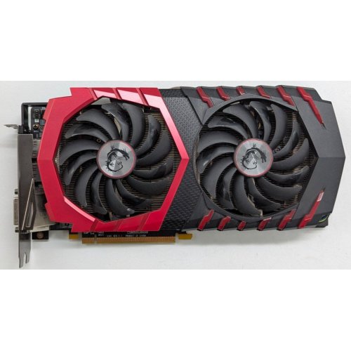 Купить Видеокарта MSI Radeon RX 480 Gaming X 8192MB (RX 480 Gaming X 8G) (Восстановлено продавцом, 743445) с проверкой совместимости: обзор, характеристики, цена в Киеве, Днепре, Одессе, Харькове, Украине | интернет-магазин TELEMART.UA фото