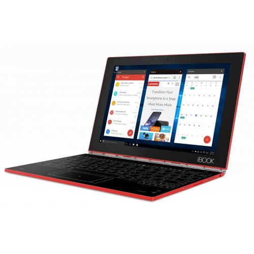 Планшет Lenovo Yoga Book YB1-X91L 128GB LTE (ZA160126UA) Ruby Red купити в Україні: Київ, Львів, Хмельницький, Тернопіль, Івано-Франківськ | Низька ціна, відгуки, характеристики від TELEMART фото