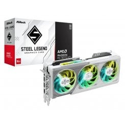 Відеокарта AsRock Radeon RX 9070 XT Steel Legend 16384MB (RX9070XT SL 16G)