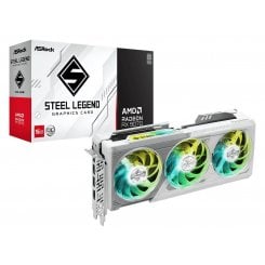 Видеокарта AsRock Radeon RX 9070 Steel Legend OC 16384MB (RX9070 SL 16GO)